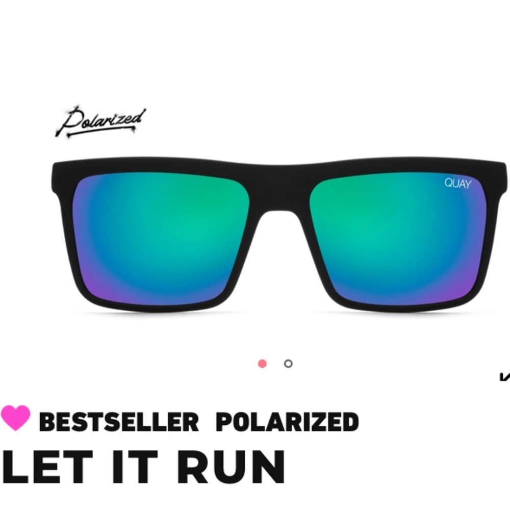 Quay Let It Run Sunglasses